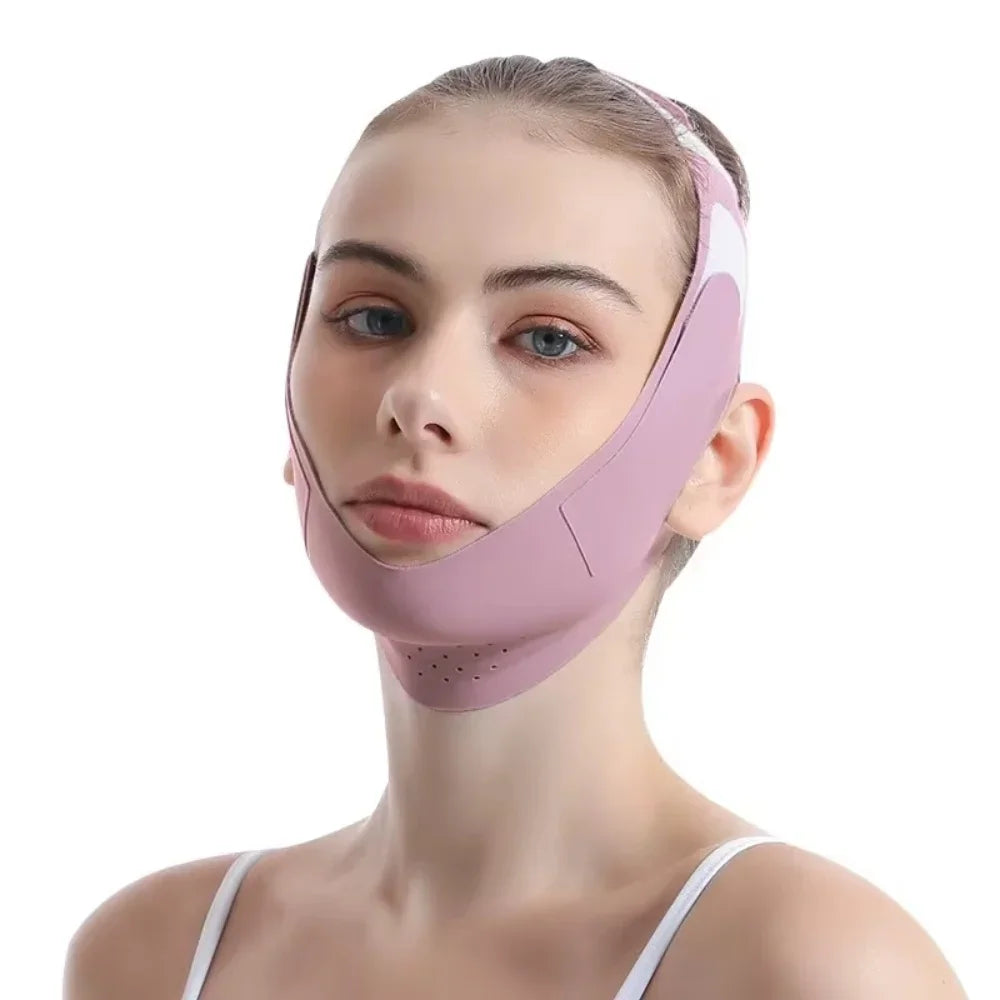 Adjustable V Shape Face Lift Band Double Chin Reducer Strap