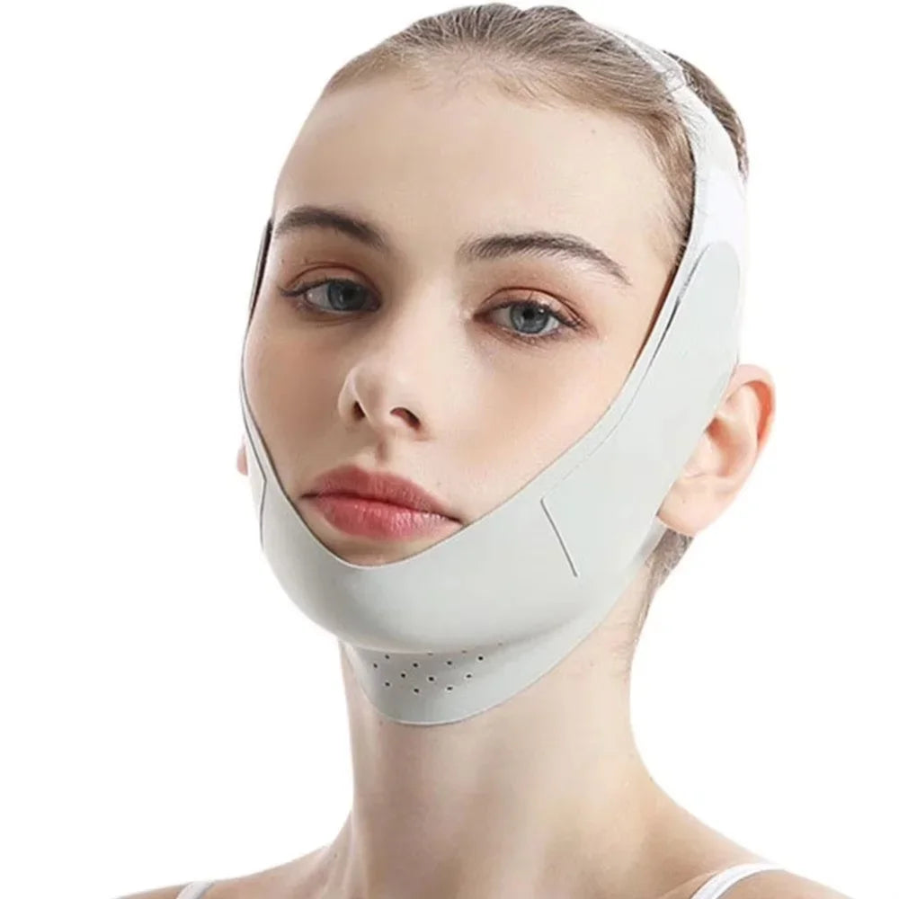 Adjustable V Shape Face Lift Band Double Chin Reducer Strap