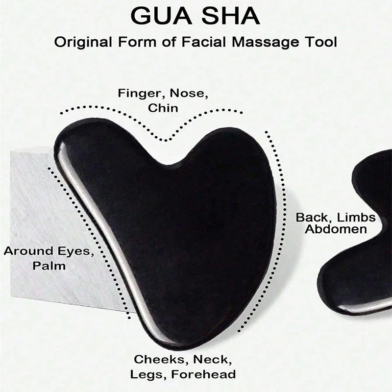 Portable Ice Face Roller Gua Sha Tool Set For Facial Skin Massage