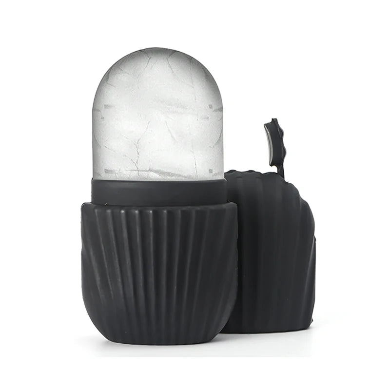 Portable Ice Face Roller Gua Sha Tool Set For Facial Skin Massage
