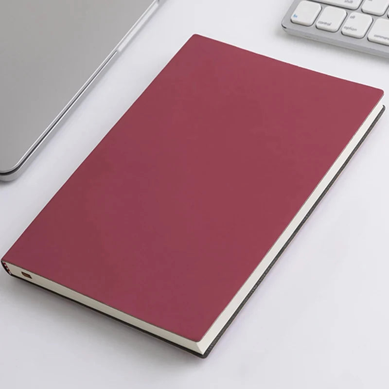 A5 Waterproof Pu Leather Softcover Notebook Travel Diary Planner Journal Office School Gift