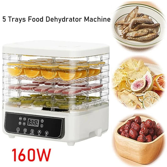 5 Layer Household Food Dehydrator For Fruit Vegetable Snacks