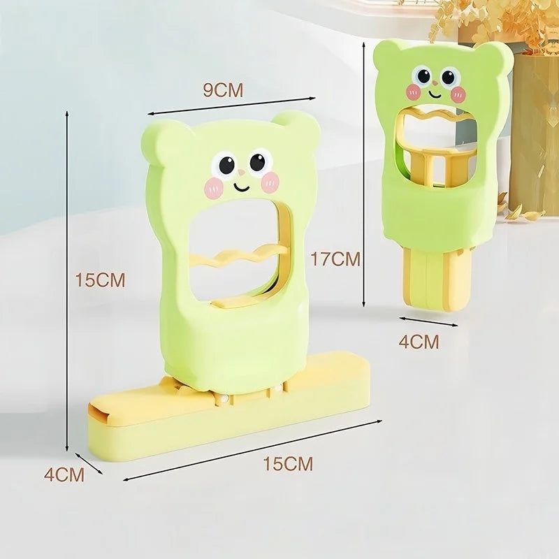 Mini Mop Sponge Water Absorbing Wiping, Foldable and Lazy Mop, Handheld Bathroom Cleaning Mop, Desktop Cleaning Mop