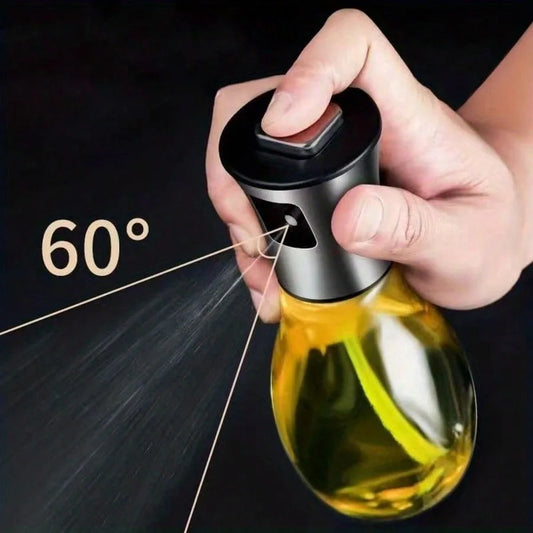 200ml Stainless Steel Glass Oil Sprayer Kitchen Cooking Mist