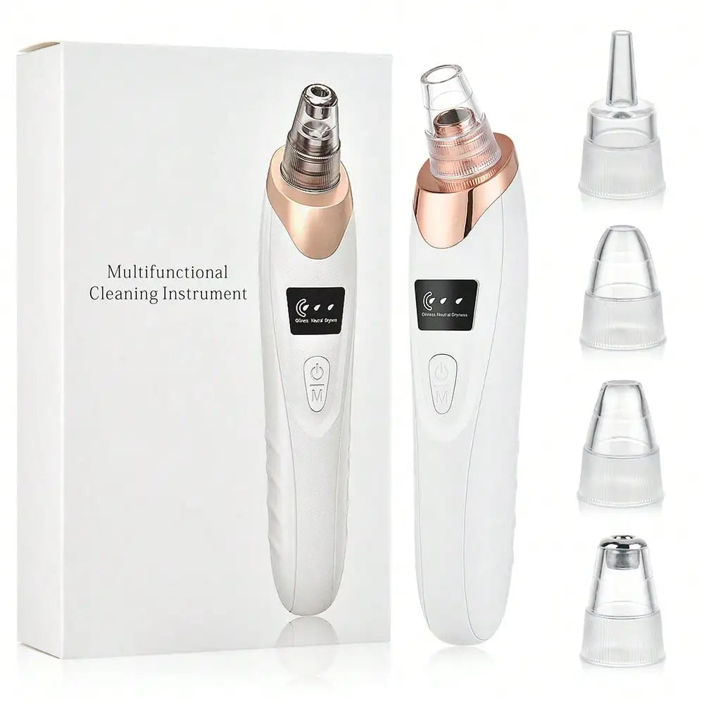 Rechargeable Electric Facial Pore Cleaner Vacuum Blackhead Remover Tool